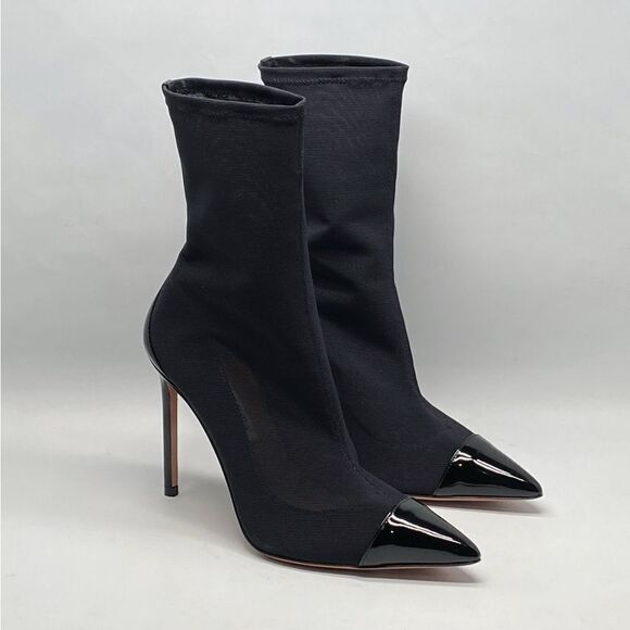 Aquazzura Thunder 105MM Mesh Booties size 37 - Picture 2 of 12